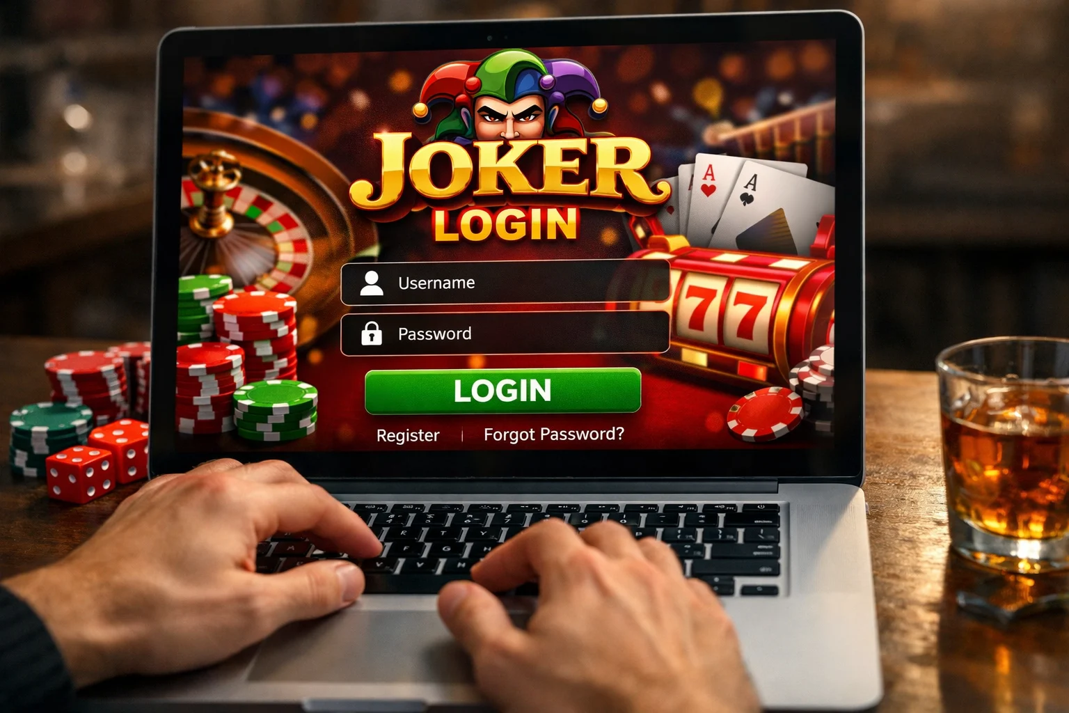 Joker casino вхід та реєстрація